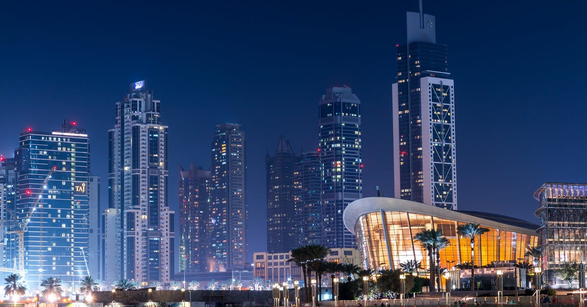 Spending a night in UAE dunes - Black Concrete Buildings Under Cloudy Sky