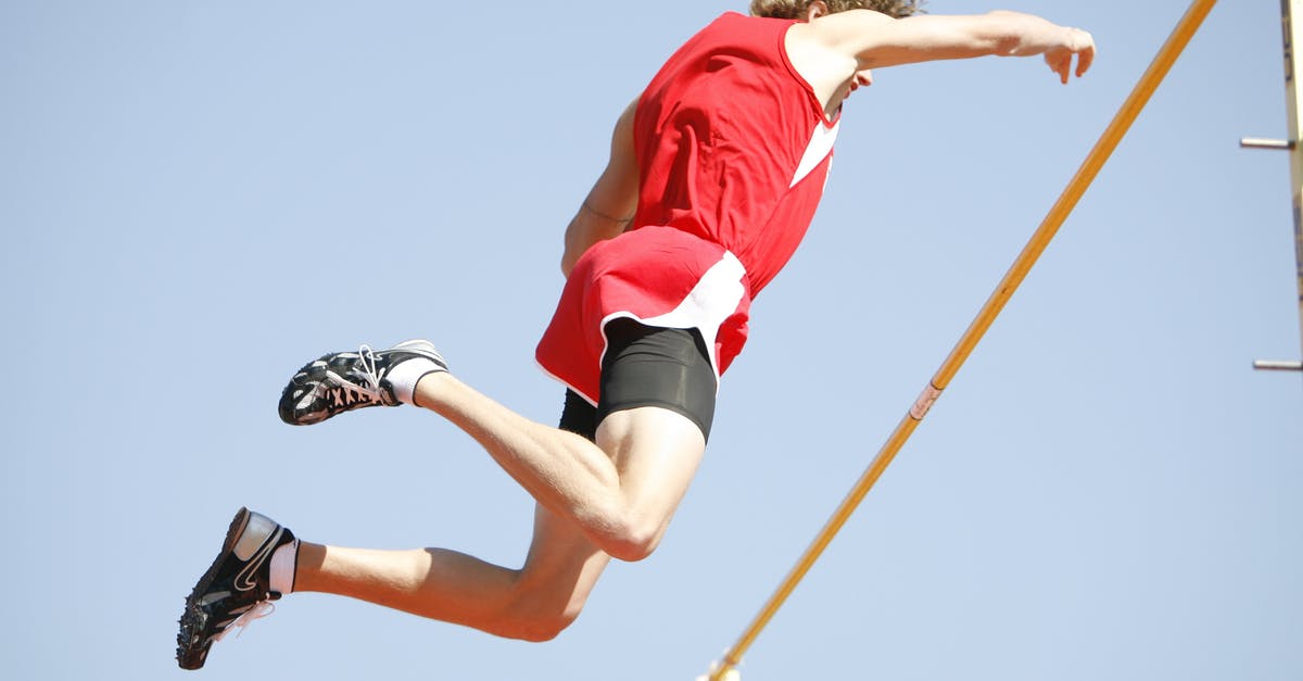 Sports bars in Xi'an China - Athlete Jumping over the Rod