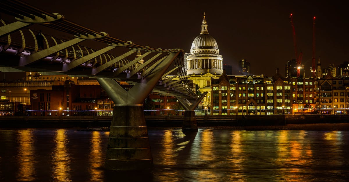 Spots for night panoramic photography in London - U.S. Capitol at Night