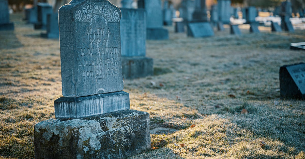 St. Angelo's fort tomb stone - cemetery