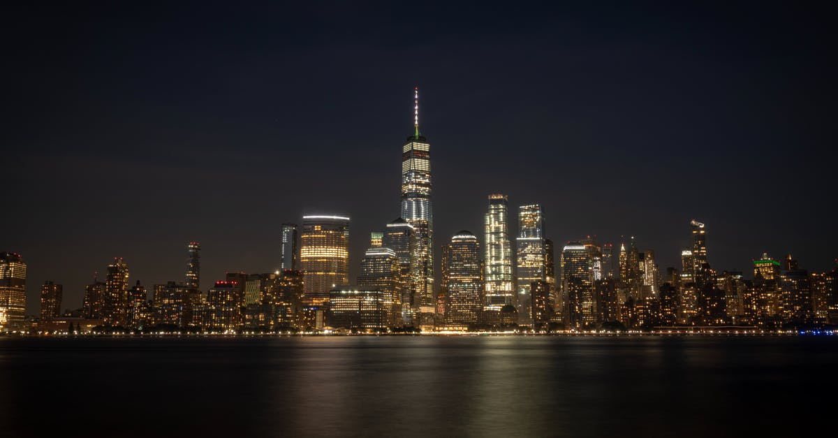 Staying over night on US transit visa - Photo Of City During Night