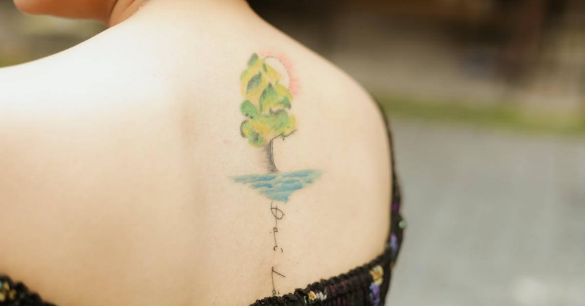 Stopovers between Hawaii, Conus and back [closed] - Person with Tattoo on Her Back