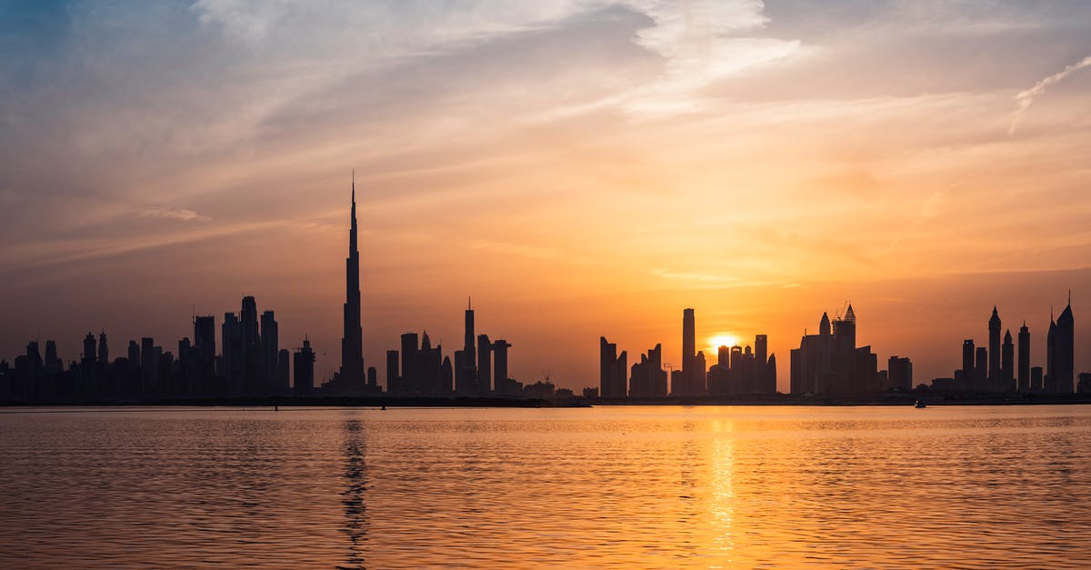 Stopping for more than some hours in Dubai - Golden Hour