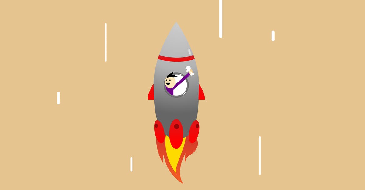 Strategy to improve seats on a flight? - Vector illustration of cheerful man in flying rocket