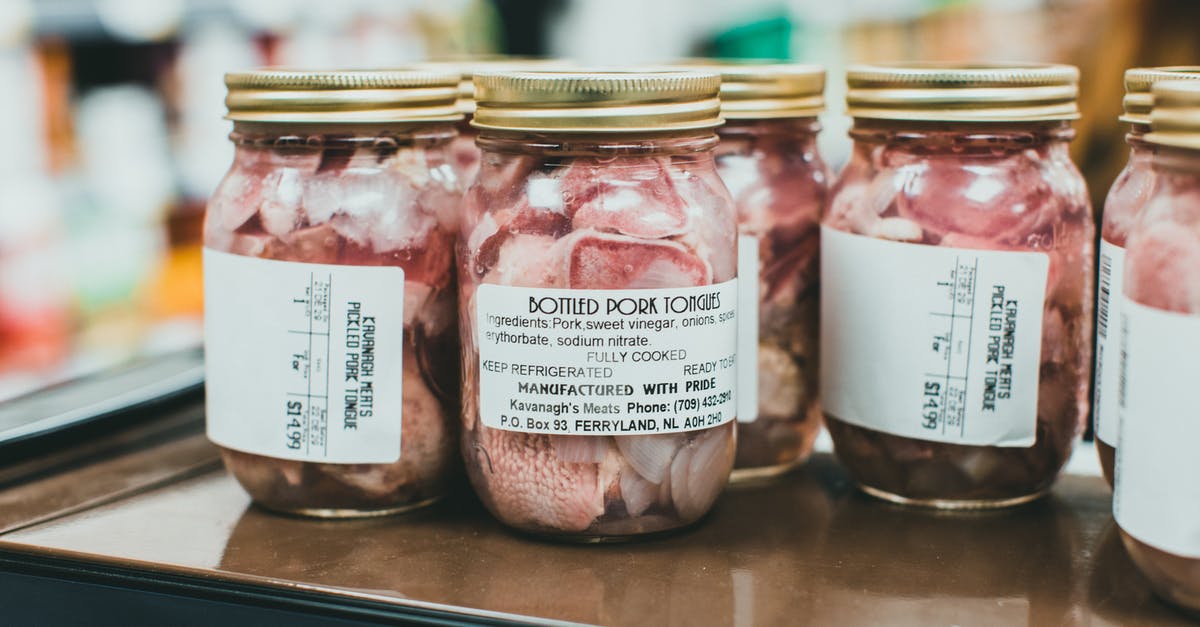 Supermarket evaluation and rating in France - Sliced Meat in Clear Plastic Container