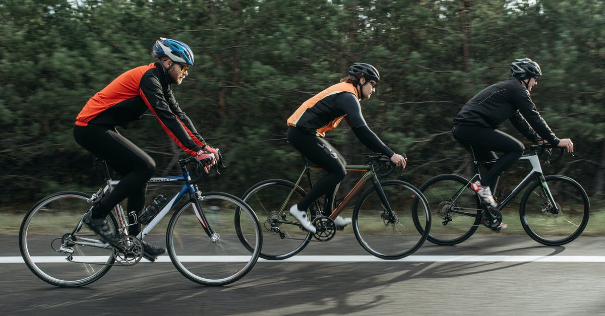 Swedish train operators that allow assembled bikes - Men Riding Bicycles on the Road