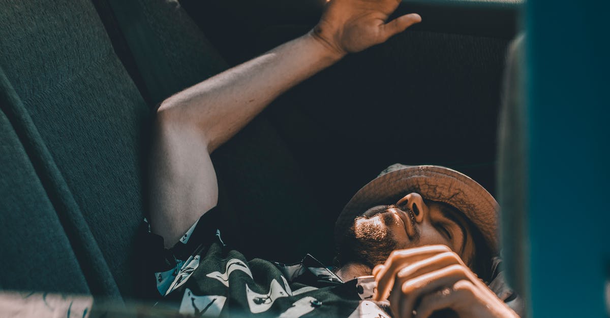 Switzerland - sleeping in the car? - Man Sleeping Inside the Car