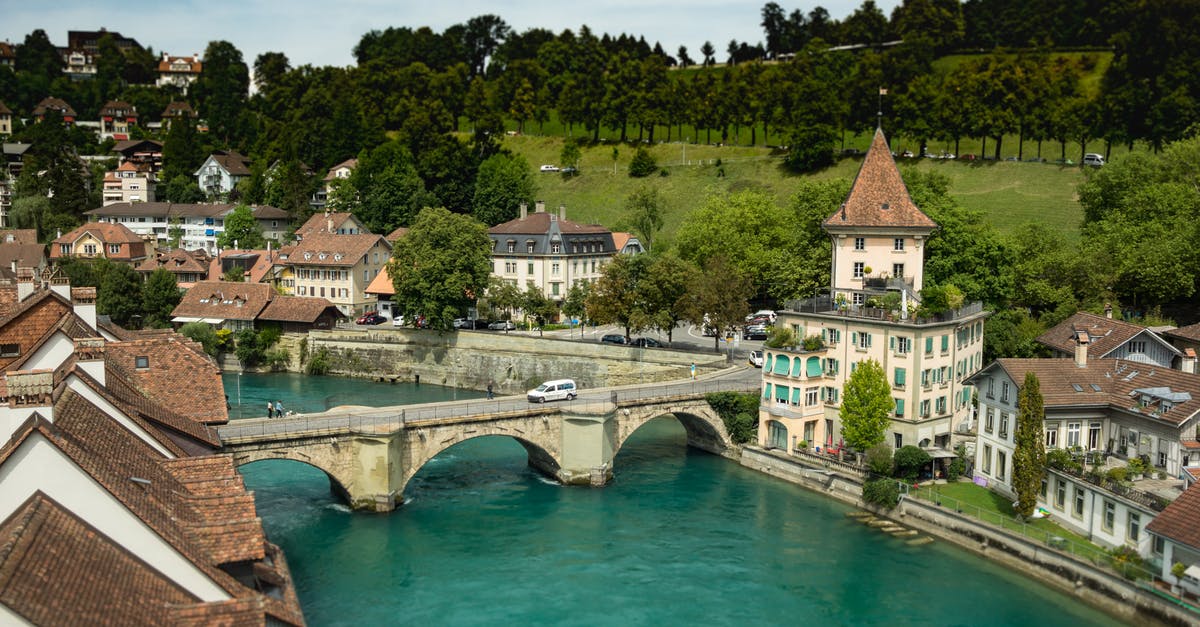 Switzerland - sleeping in the car? - Silver Vehicle on Concrete Arch Bridge