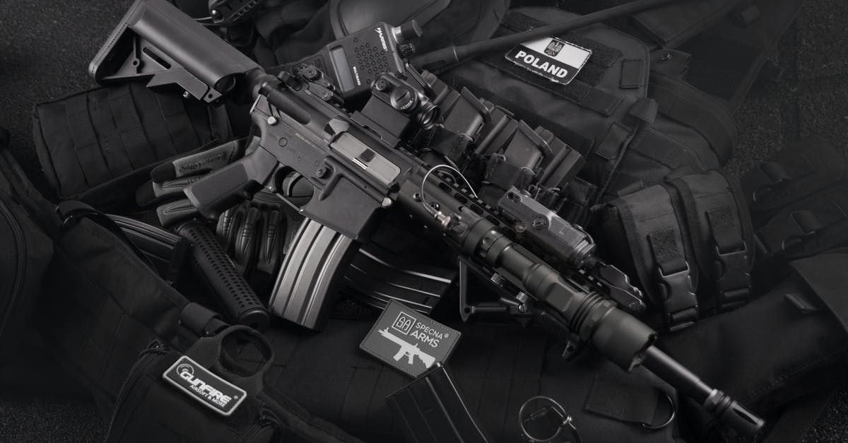 Texas gun laws - can an overseas visitor buy ammunition? - Grayscale Photo of Black M4a1 on Magazines