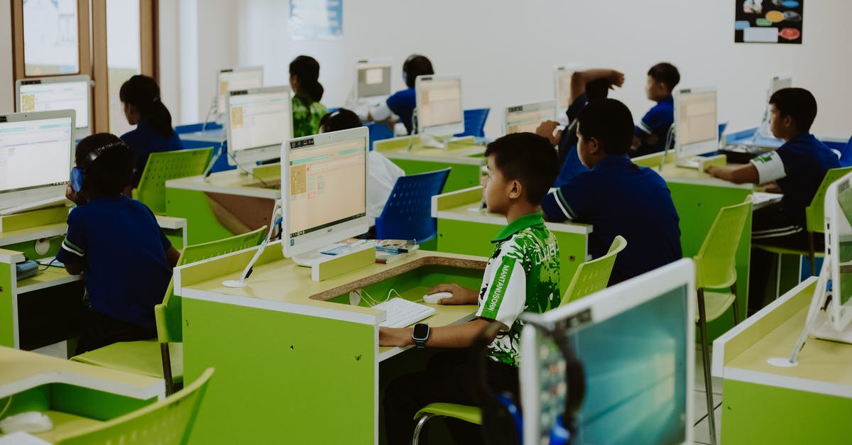 Thai MVE Visa at Yangon embassy - Students Using Computers