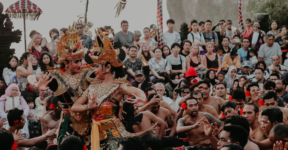 Thai Tourist Visa and Exemption - Performance of traditional oriental dance on crowded square