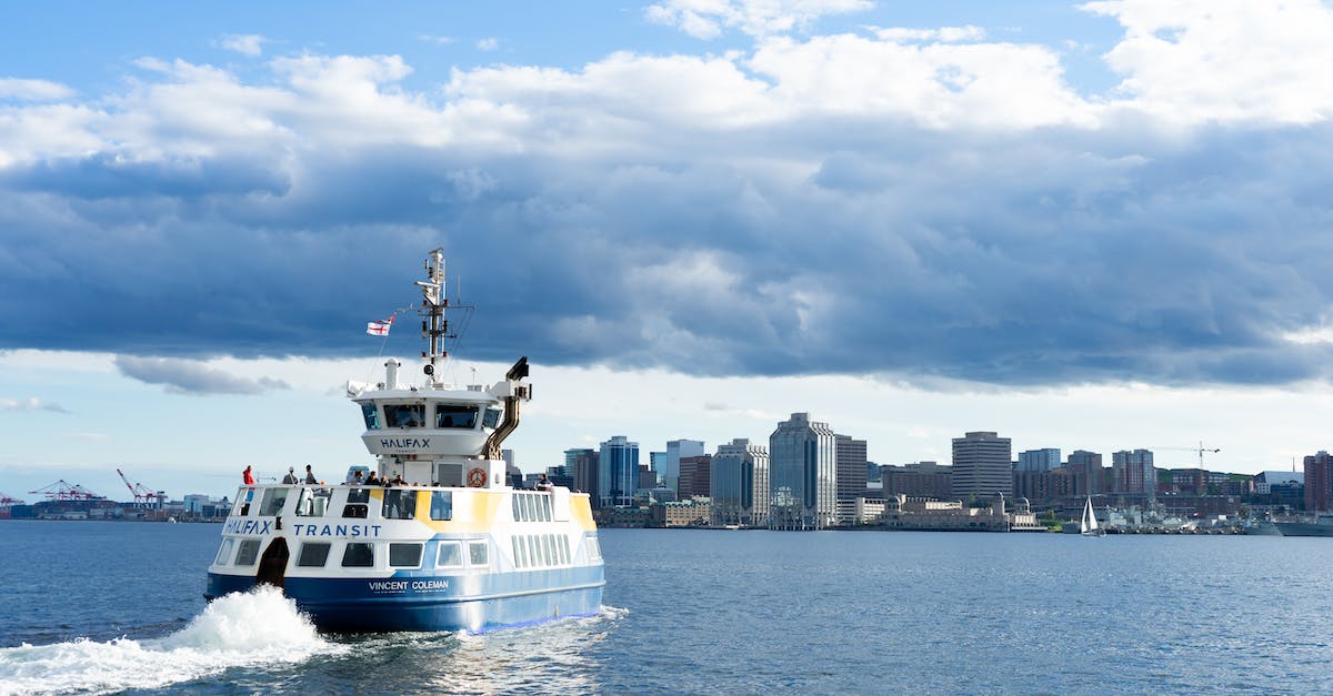 Things to see in Nova Scotia, that aren't Halifax centric - Ferry on Water