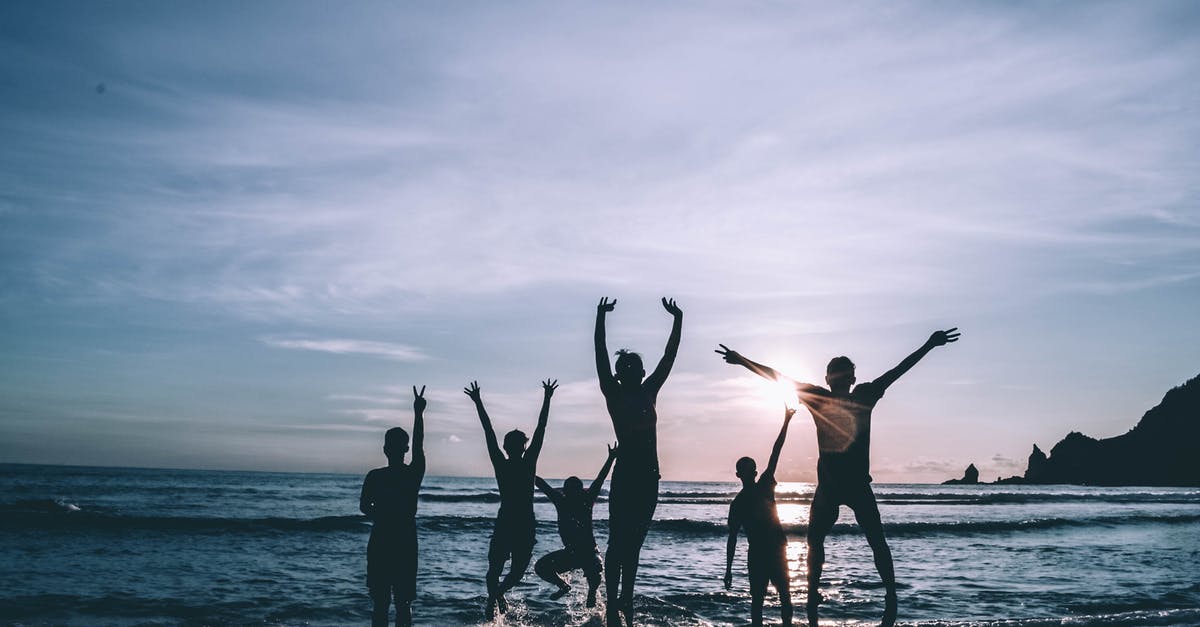 Third party shore-excursion operators in the Western Caribbean - Silhouette Of People By The Seashore