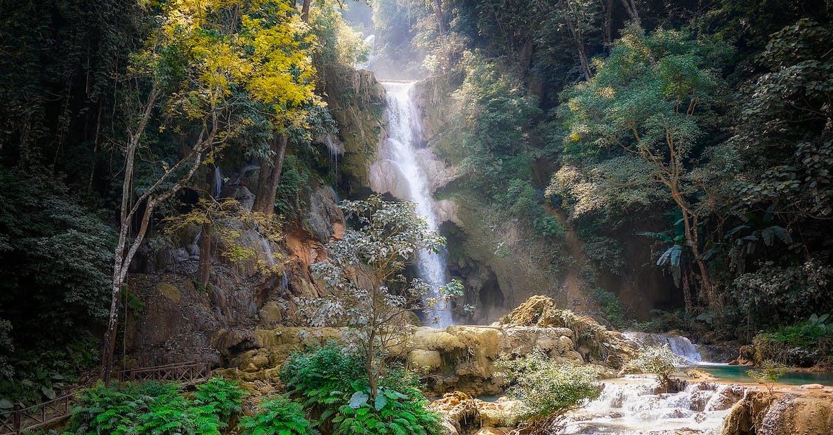 Three-level pricing for Laos visa extension / overstaying - Photo Of Waterfalls