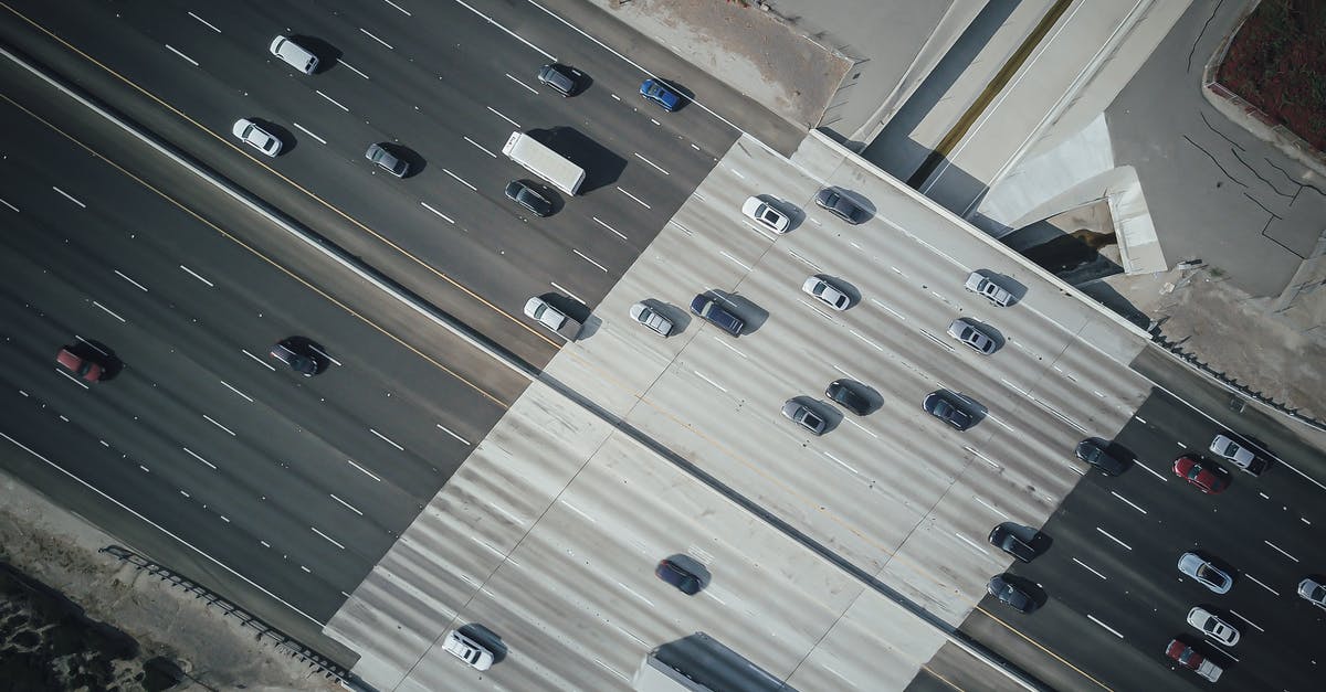 Time Frame for Travel Vaccine Shots - Aerial Photography of Vehicles on Freeway