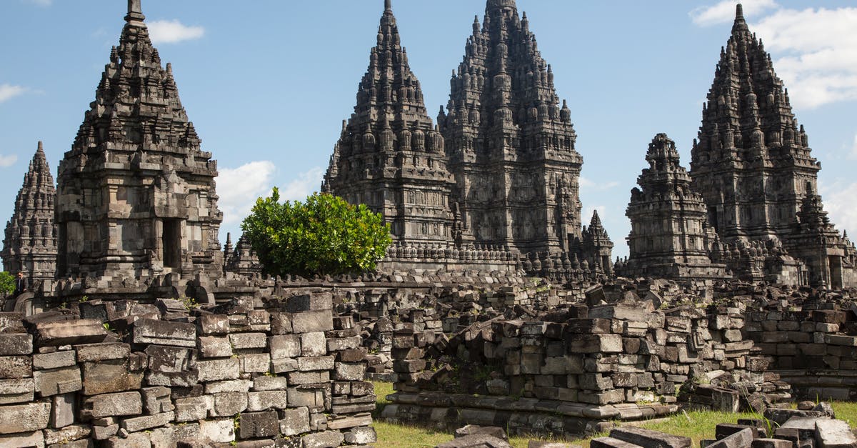 Time required to visit the Prambanan temple in Indonesia - The Prambanan Temple Remains in Indonesia