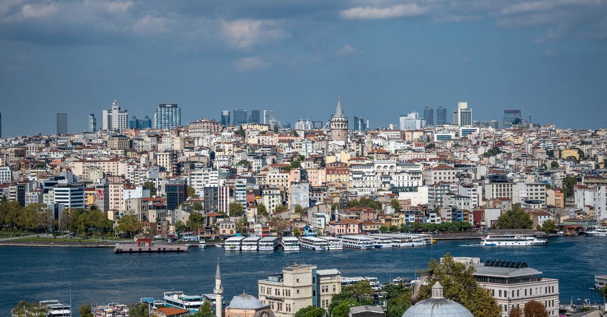 Time zones and capital cities - Cityscape of Istanbul, Turkey