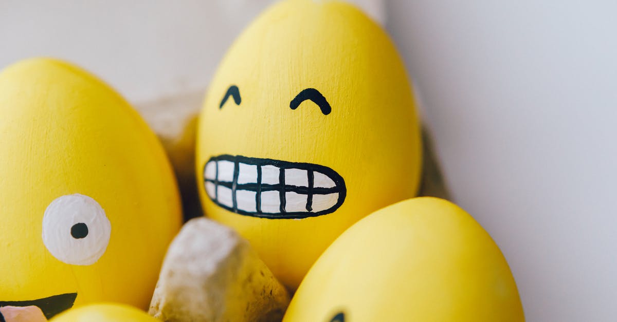 Timing of yellow fever vaccination - Yellow Painted Egg With Smiley Emoticonn