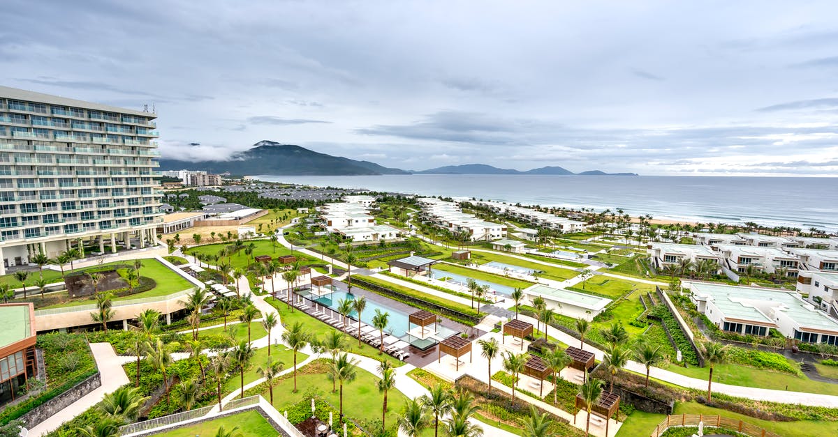 Tipping at all inclusive resort - Aerial View of City Buildings Near the Ocean