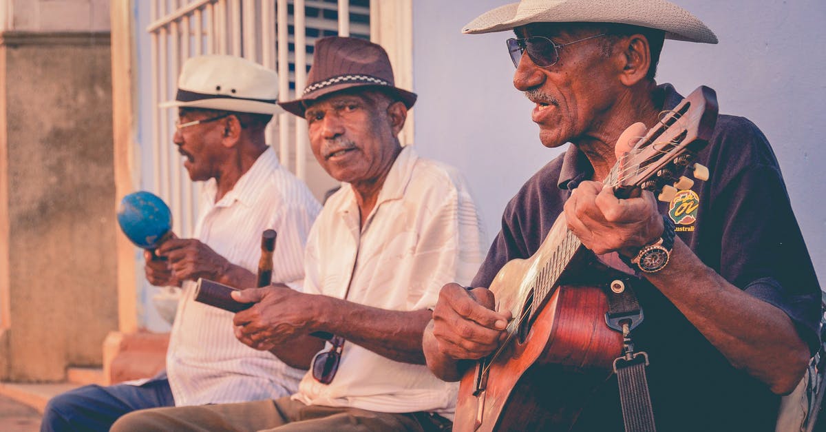 Tipping in Cuba as a Canadian - Three Men Playing Musical Instruments