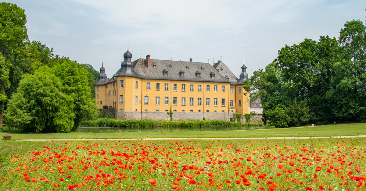 Tipping in hotels in Germany - The Dyck Castle in Juchen Germany