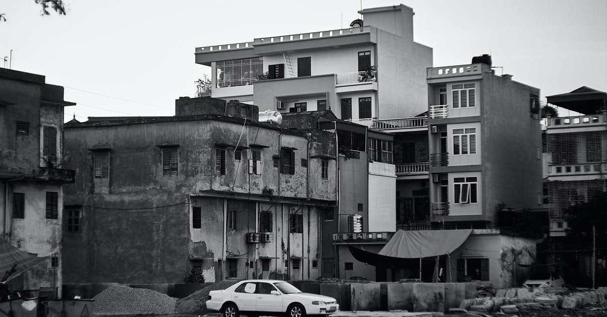 Tipping in Vietnam - White Car Parked Near Buildings