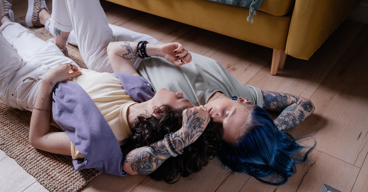 Tips for sleeping in a Couchette sleeping carriage? - Woman in White Long Sleeve Shirt Lying on Brown Wooden Floor