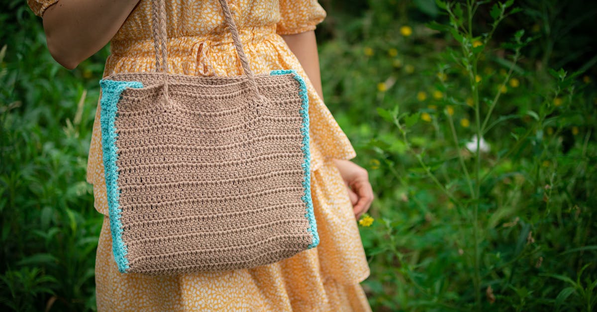 Tips to avoid forgetting a bag - Woman in Brown Dress Holding Gray and Black Sling Bag