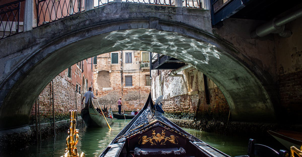 Tourist Visa for Italy for Canadians - Flat Bottom Boat On Water