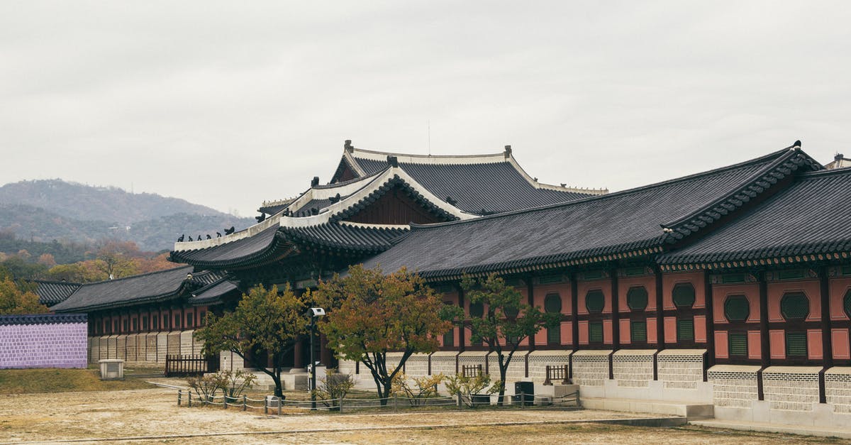 Traditional dance lessons for tourists in Korea - Gyeongbokgung Palace, South Korea