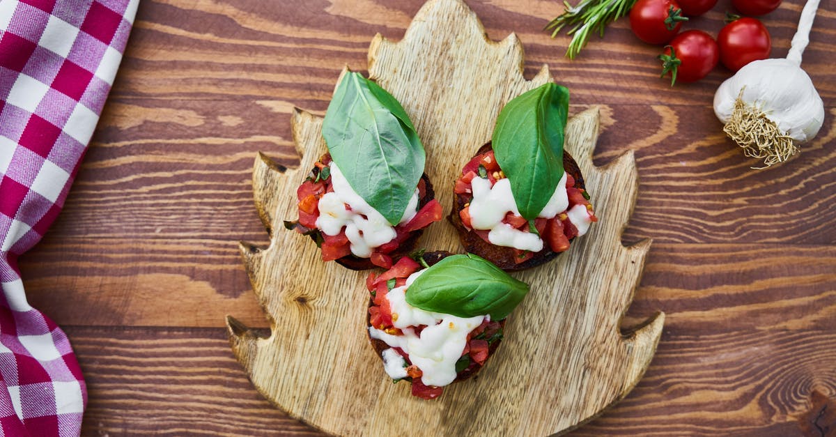 Traditional vegetarian dishes in Bavaria? - Three Tomato Dishes on Brown Wooden Chopping Board