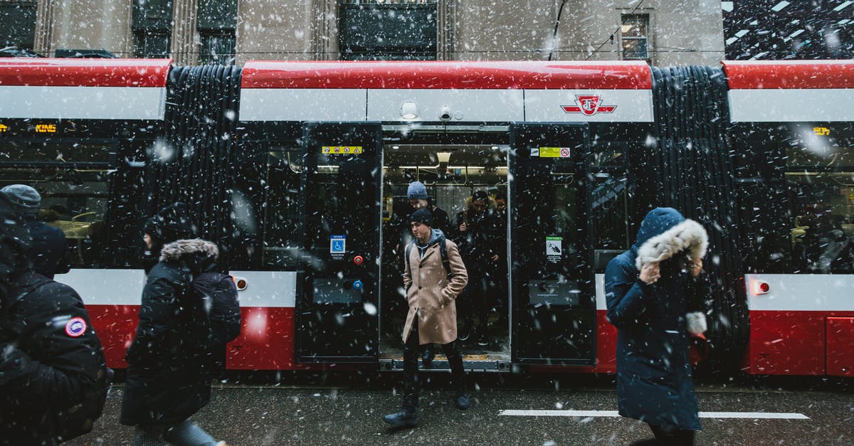 Train schedule from Montreal to Toronto [closed] - People Walking Near Train