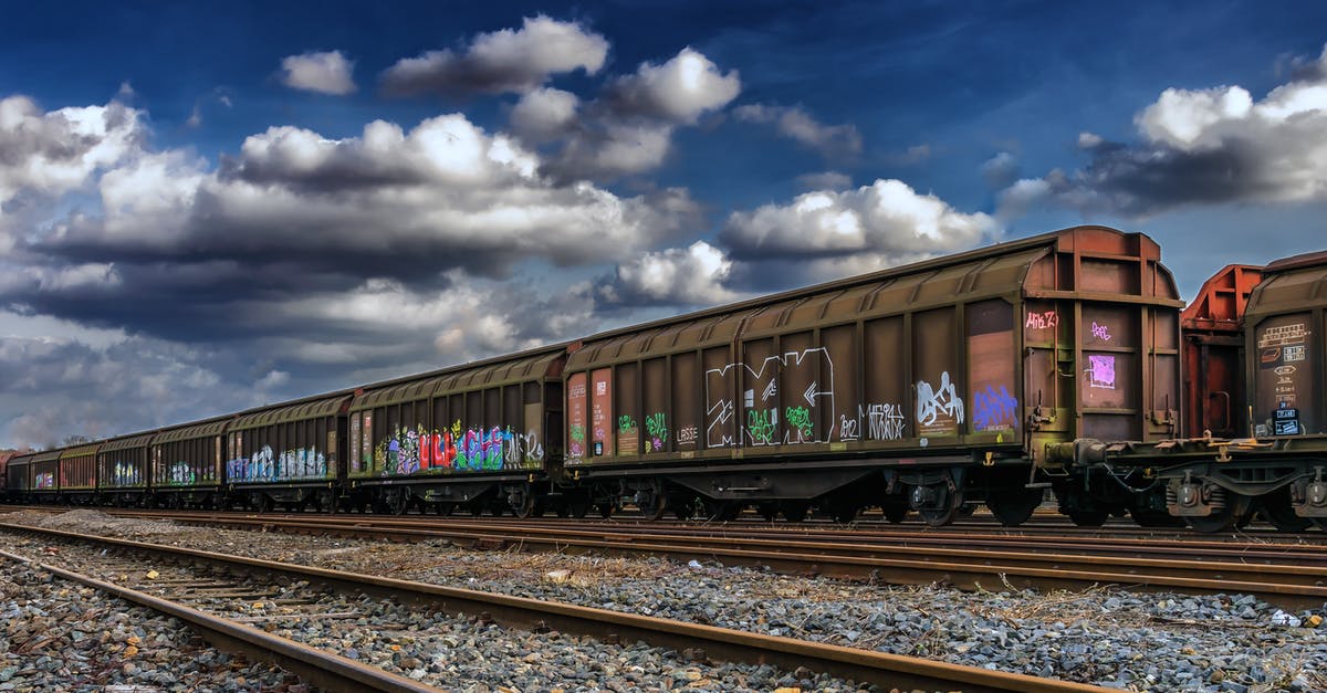 Trains dividing: which carriage goes where? - Brown Train Under Cloudy Sky