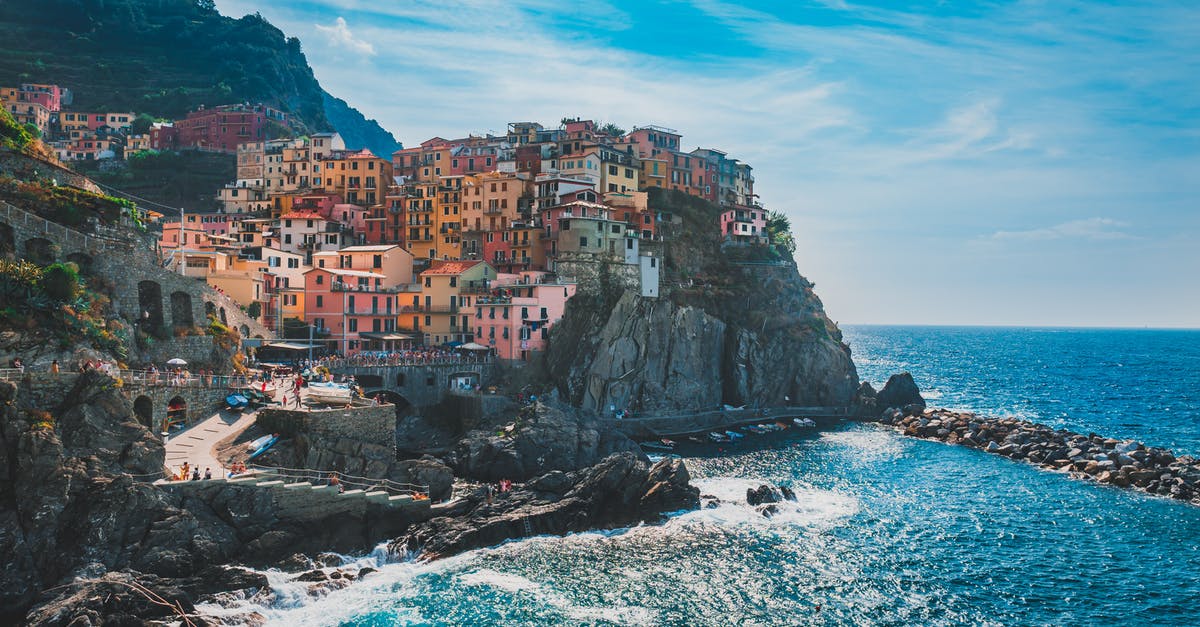 Trains in the Cinque Terre - Town By The Sea