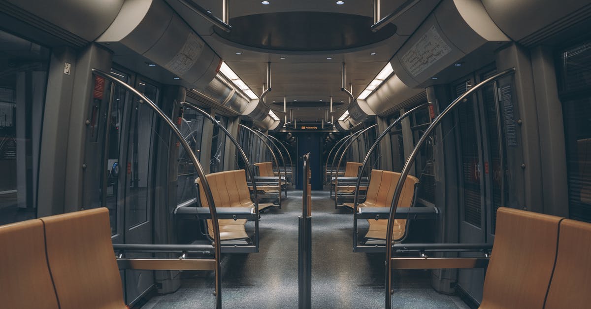 Transfer to train in Munich - Empty Train