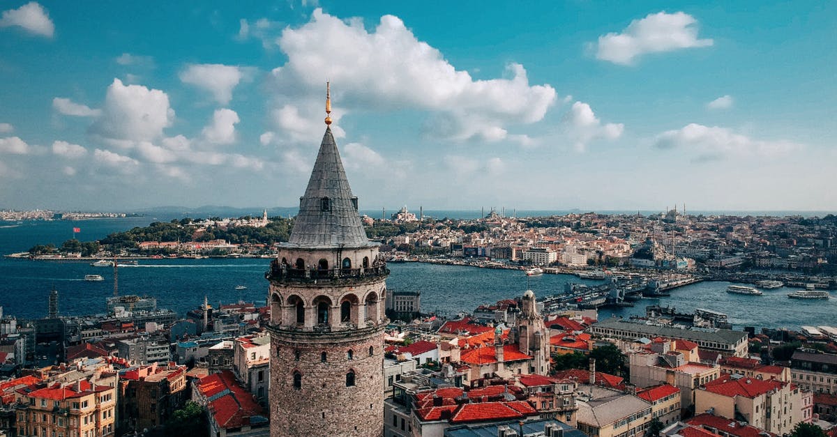 Transit in Istanbul - Brown Concrete Building Near Body of Water