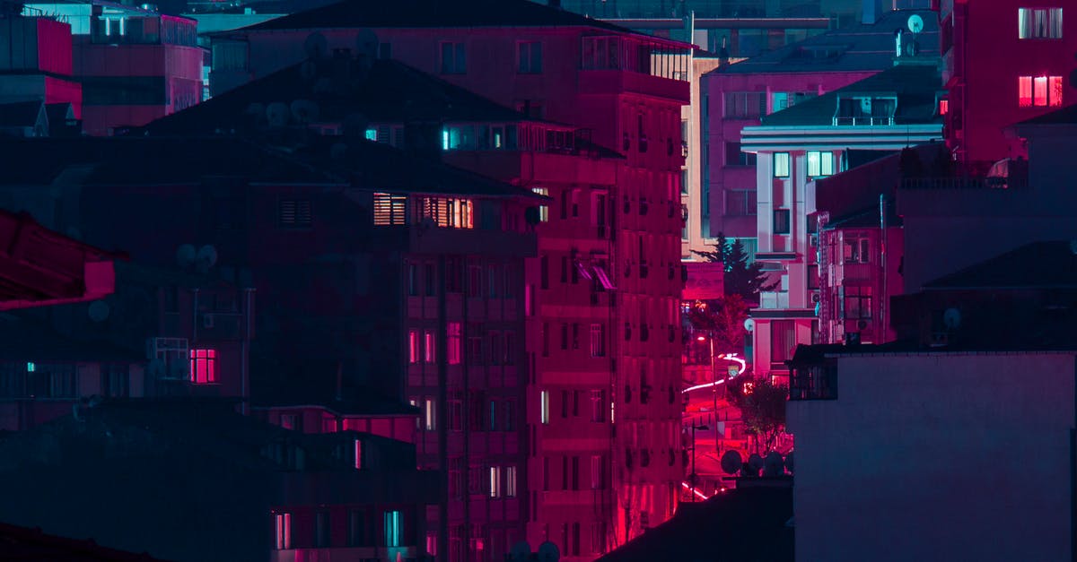 Transit Visa / Stopover in Istanbul - Buildings in Istanbul at Night