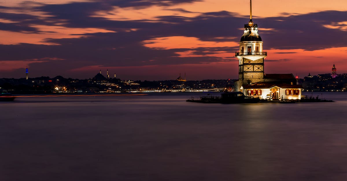 Transit Visa / Stopover in Istanbul - White and Brown Concrete Building Near Body of Water during Sunset