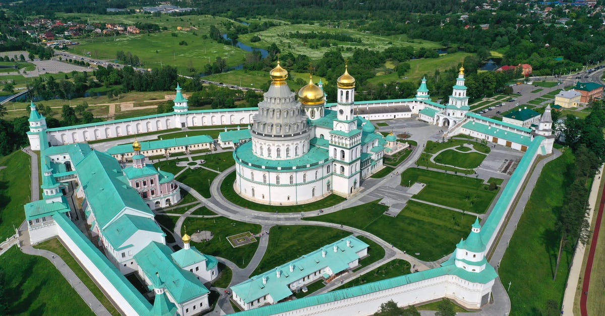 Transit visa at Moscow - Aerial View of the New Jerusalem in Moscow, Russia