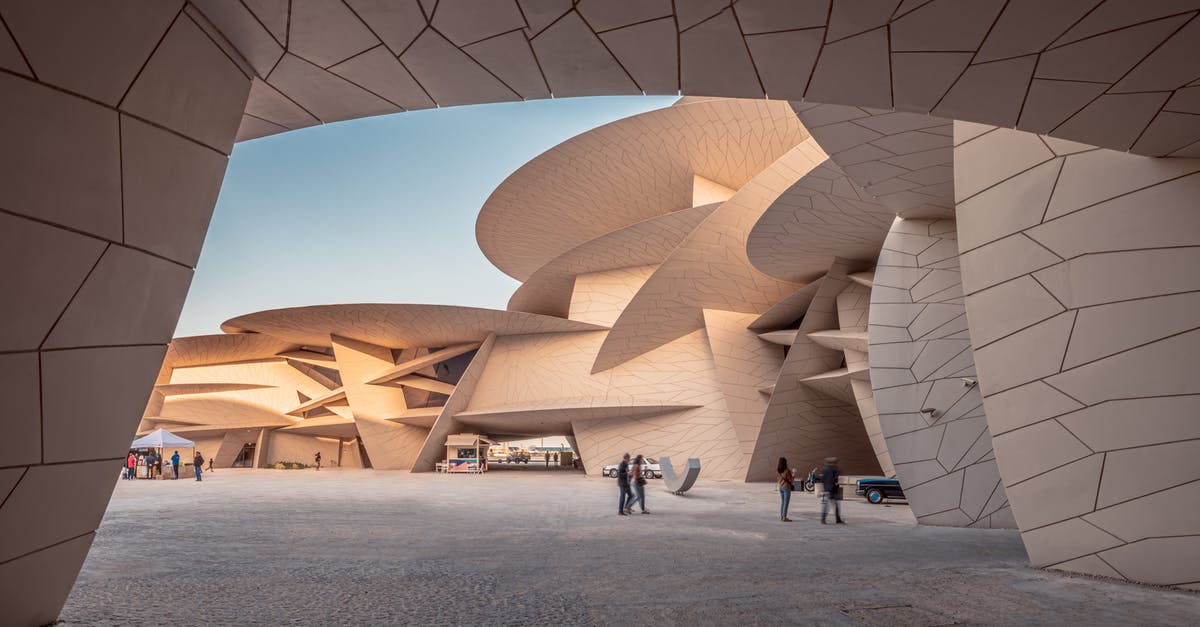 Transit Visa in Doha, Qatar [duplicate] - A Building of National Museum in Qatar 