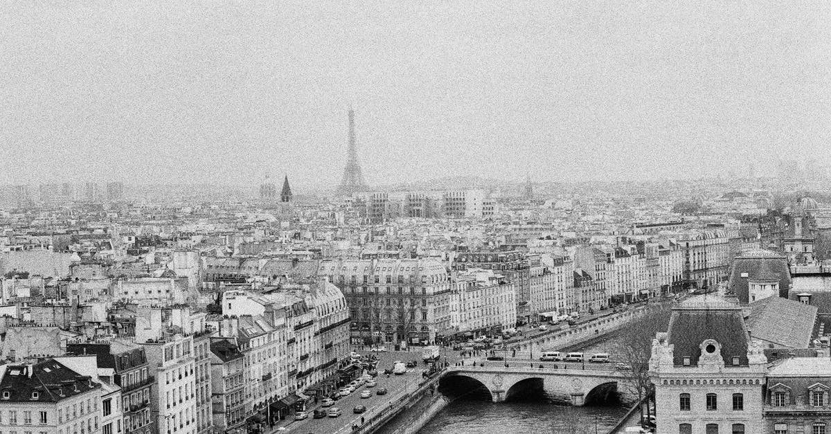 Transit visa in Paris [duplicate] - Grayscale Photo of City Buildings