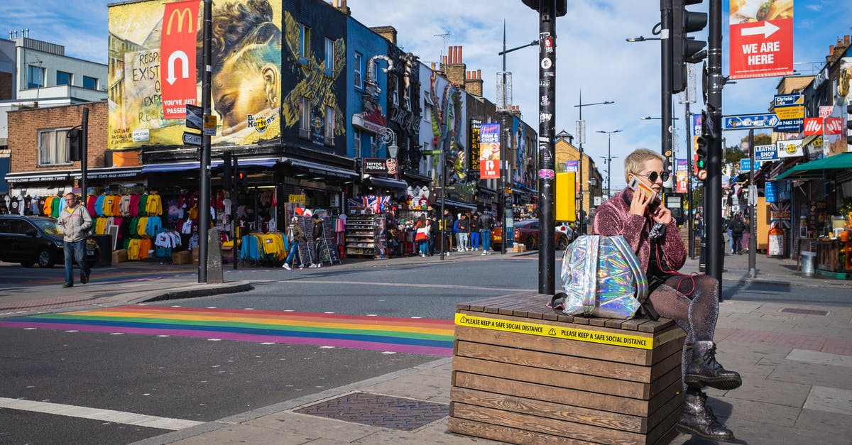 Transit Visa requirement for San Francisco to Cape Town via London [duplicate] - Free stock photo of broadway, busy street, camden town