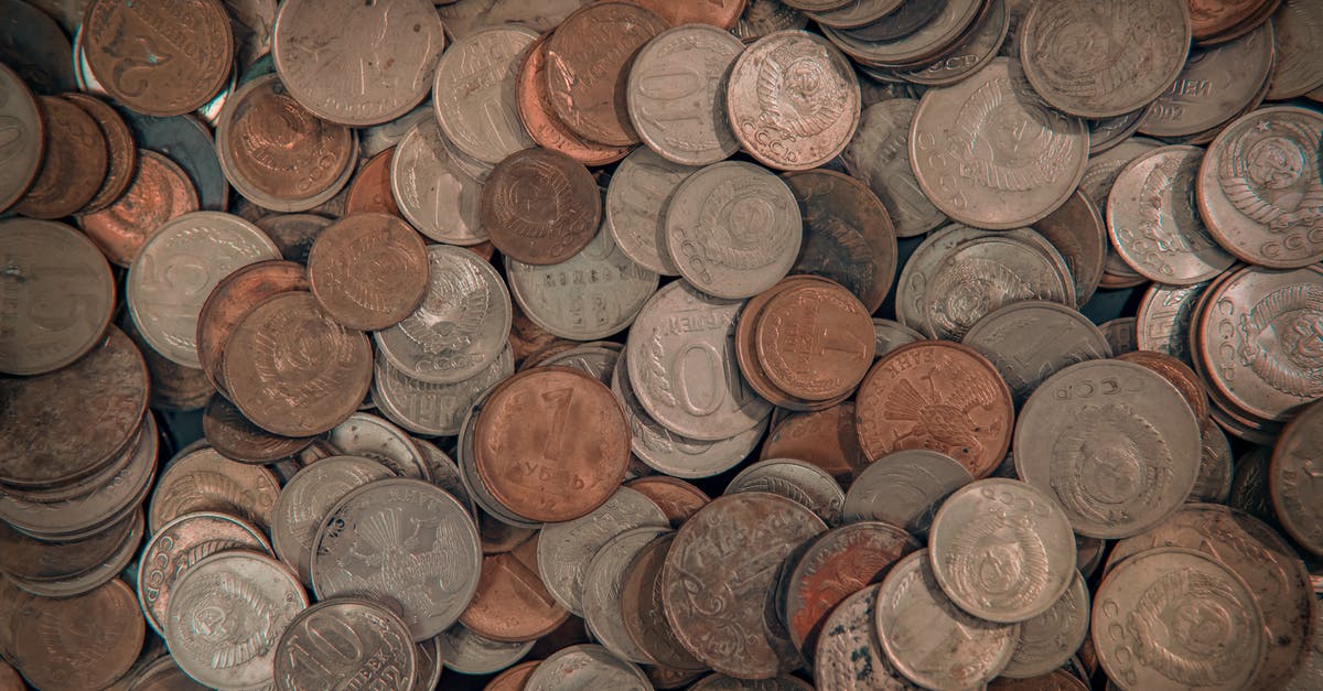 Transiting through Switzerland by coach with lots of cash - Brown and Silver Round Coins