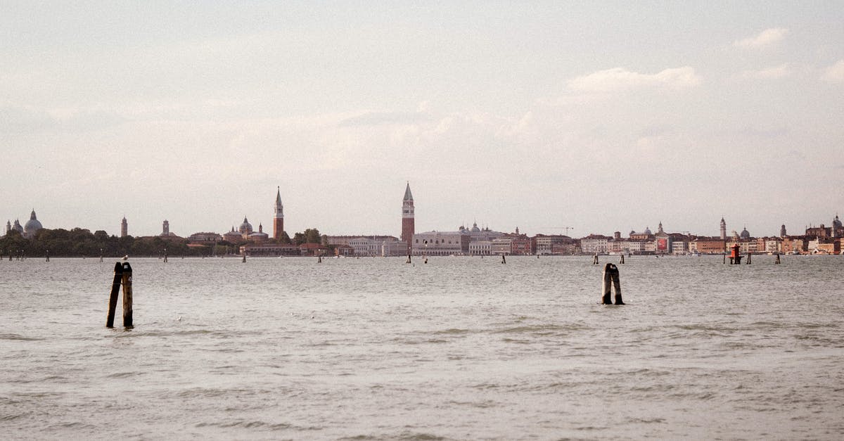 Transiting via Madrid to Venice - People Walking on Beach