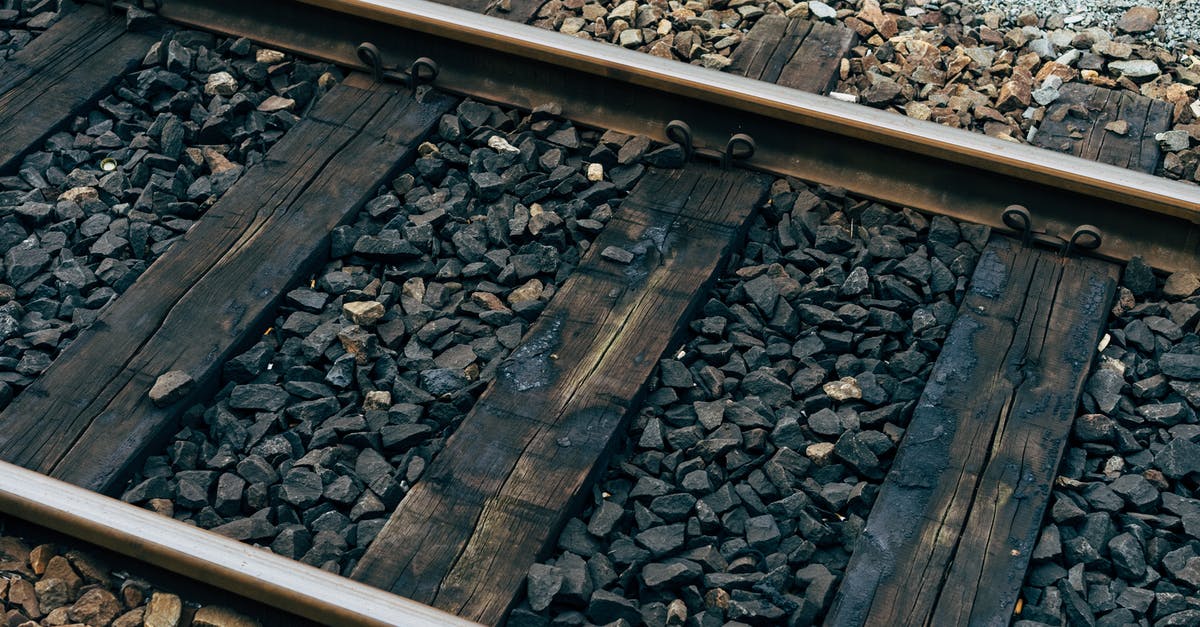 Trans-Siberian railway to Tajikistan - Brown Wooden Train Rail