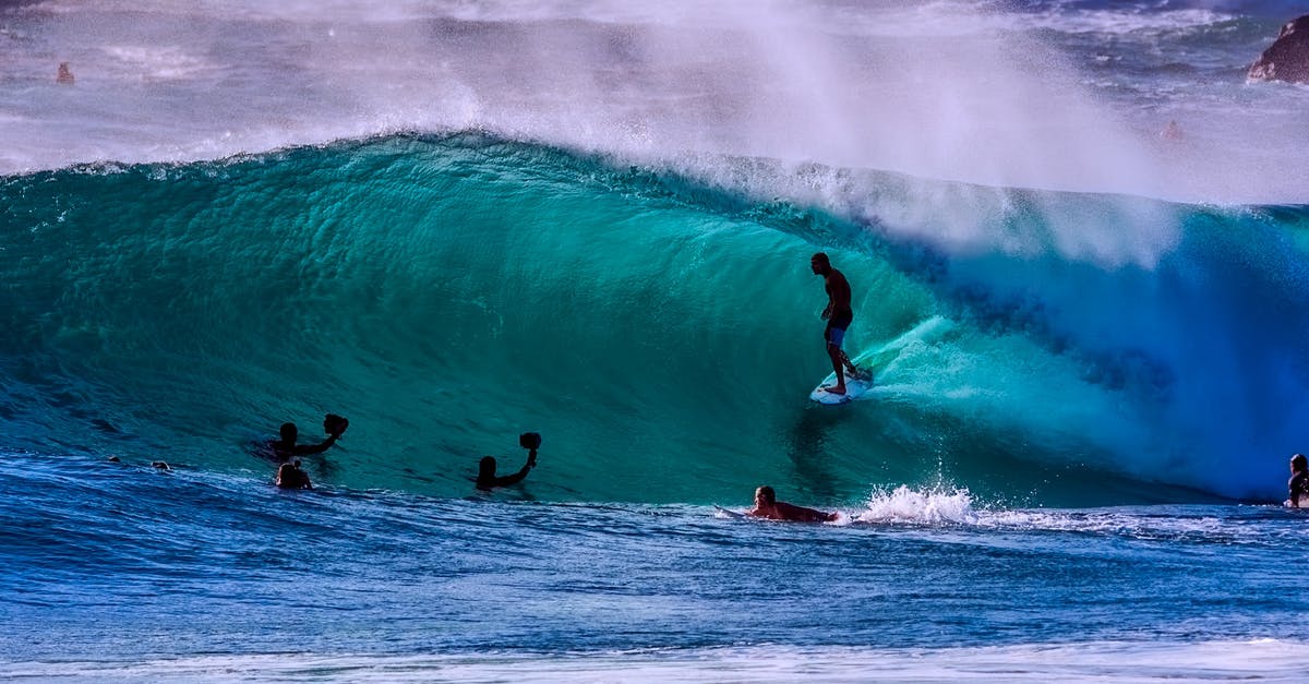 Travel to Australia buy or rent surfboard - Group of People on Body of Water