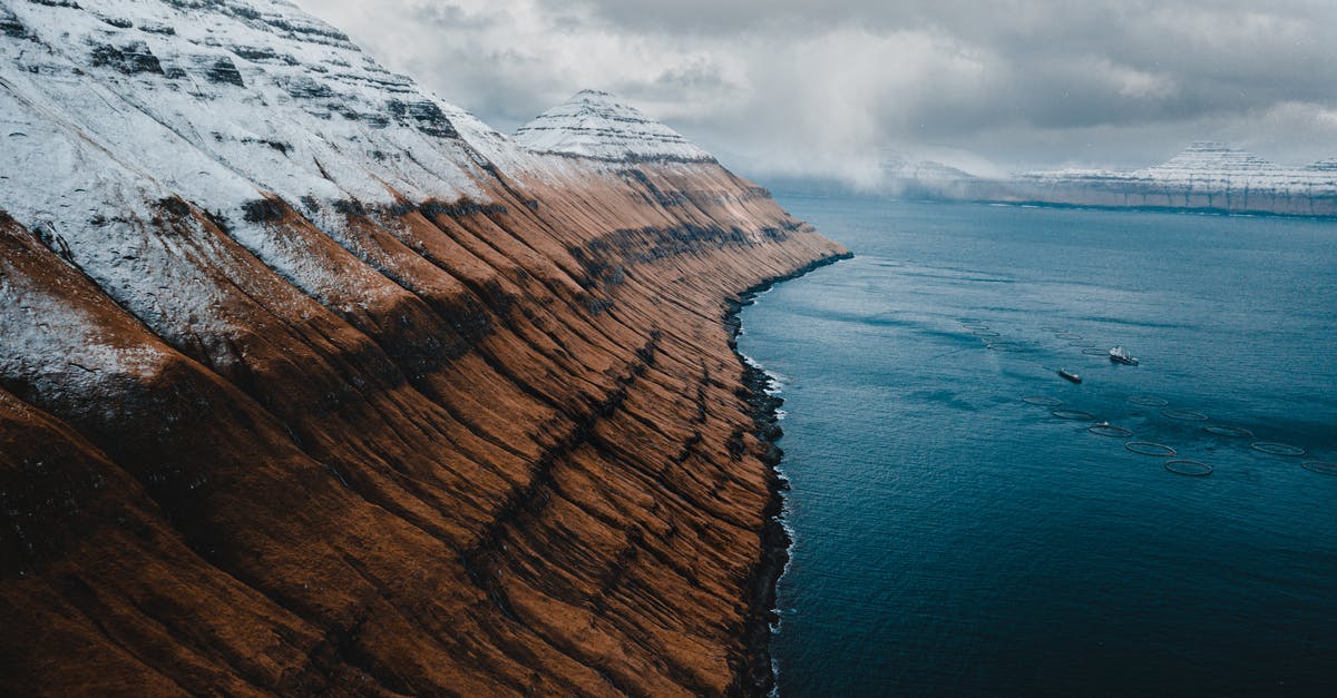 Travel to Faroe Island by cargo ship - Ocean Photography