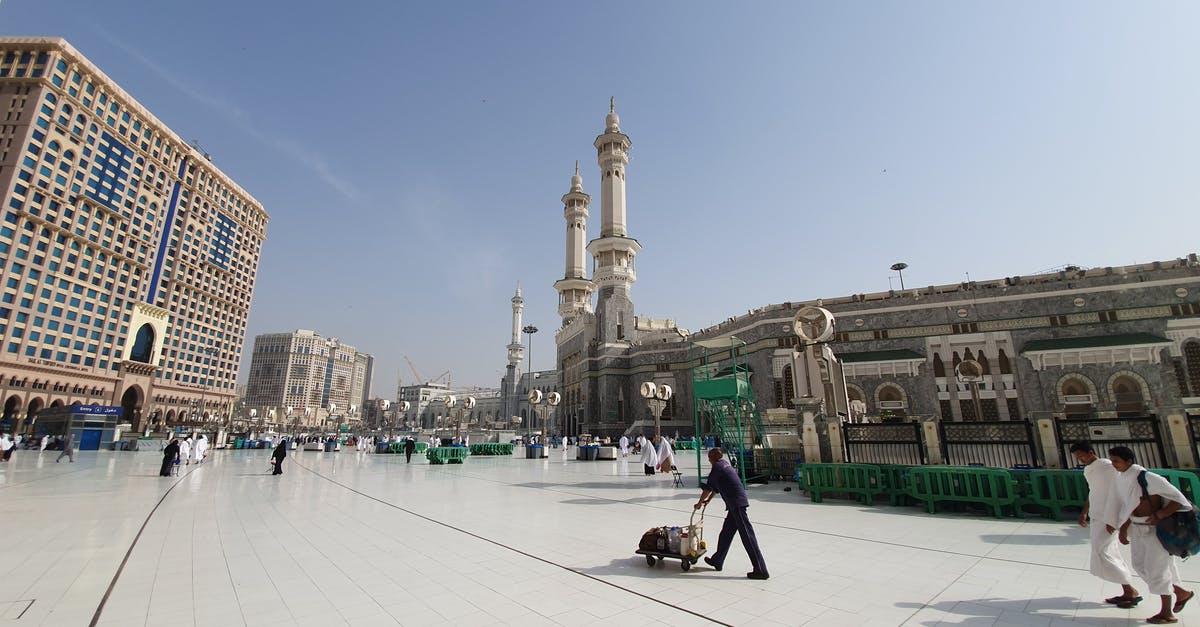 Travel to Saudi Arabia - Skyline Photo of The Great Mosque of Mecca