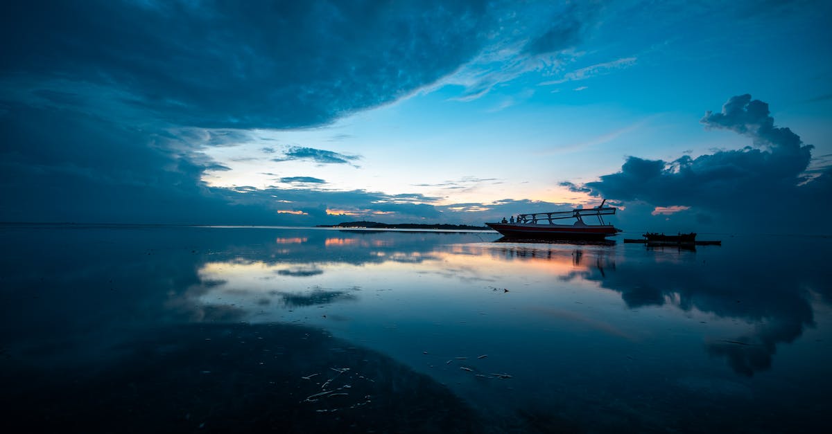 Travel without a purpose to Bali - Silhouette of Boat on Shore