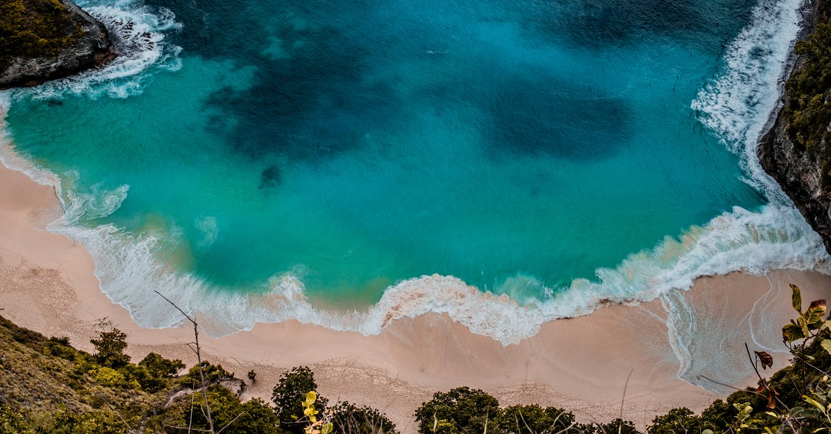 Traveling by sea from India to Indonesia - High Angle Photo of Beach